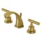 Kingston Brass KS4947CML Widespread Bathroom Faucet with Brass Pop-Up, Brushed Brass KS4947CML - alternate 1
